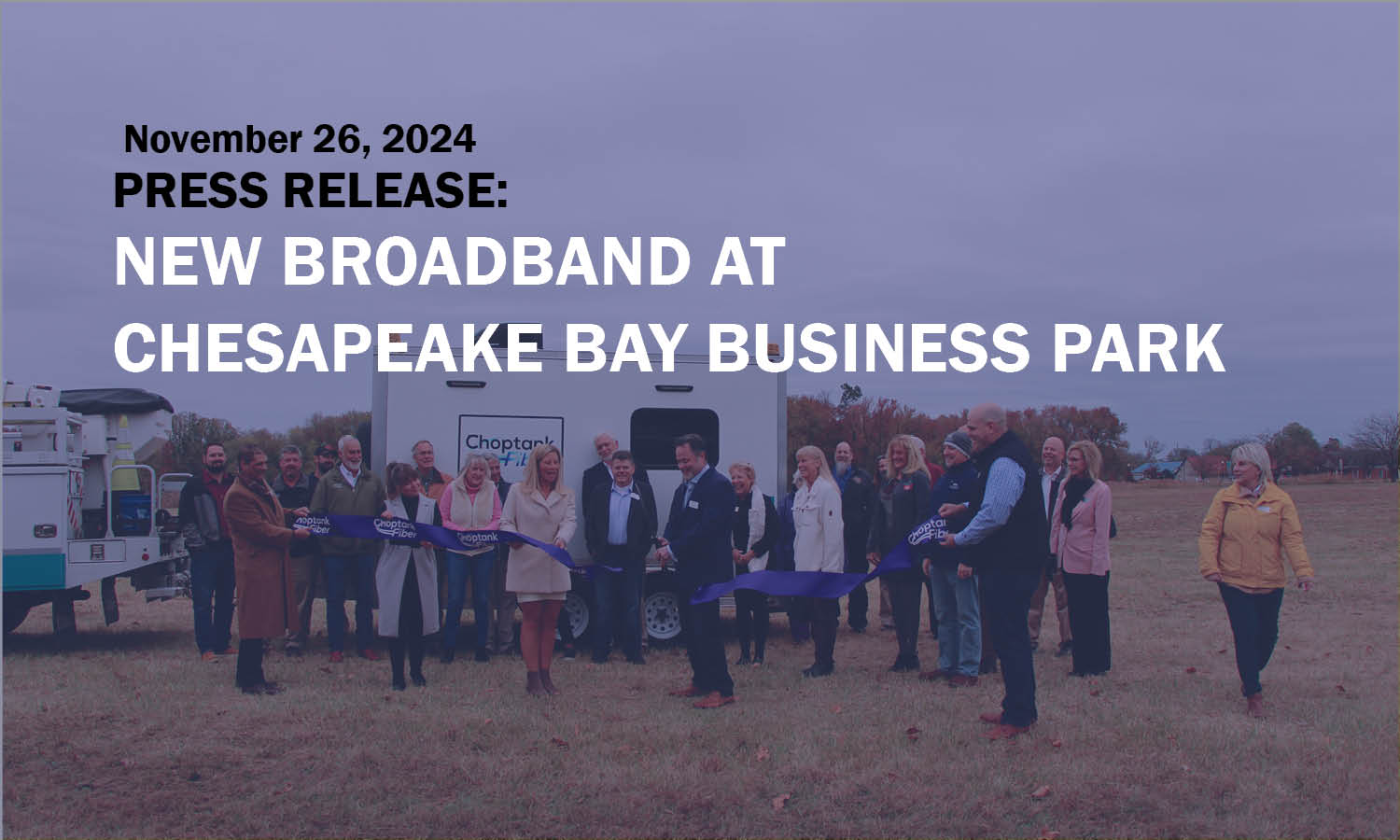 New Broadband at Chesapeake Bay Business Park